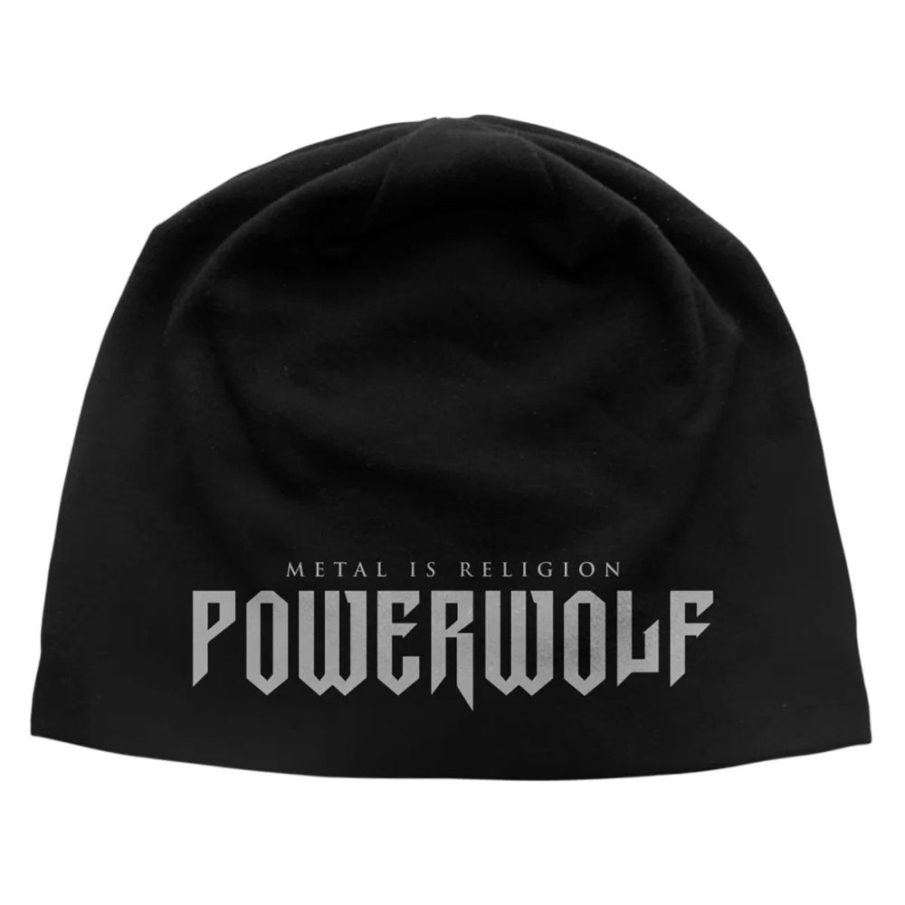 Powerwolf - Metal Is Religion JD Print Mütze Beanie - Schwarz